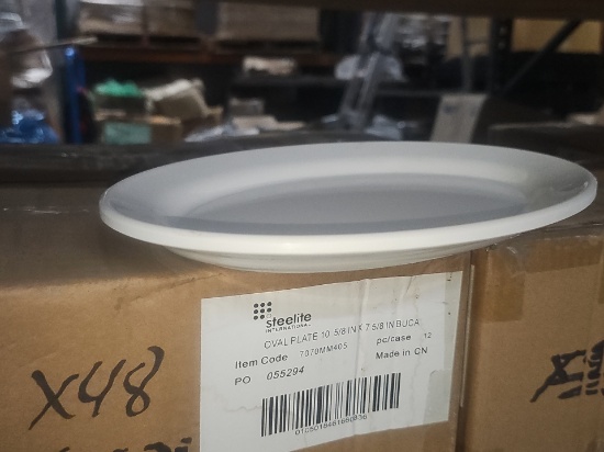 Melamine 13 5/8" x 9 1/4" oval