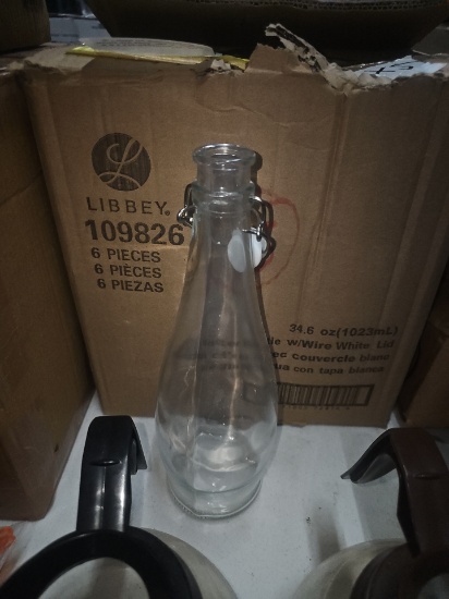 Glass water bottles 34.6oz