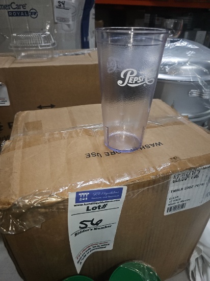 Plastic Pepsi cups 20oz