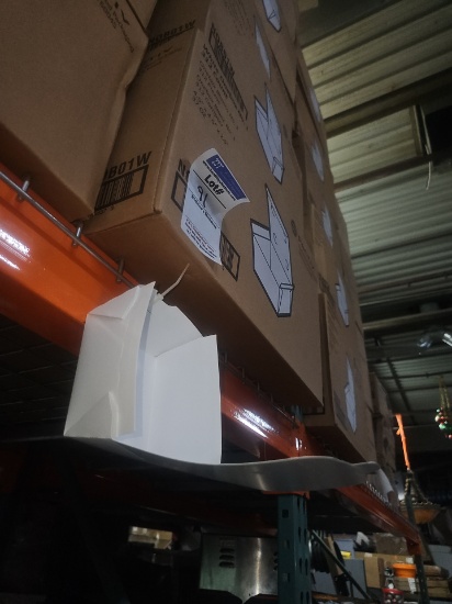 White one box containers #1 35ct