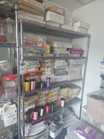 Chrome wire rack