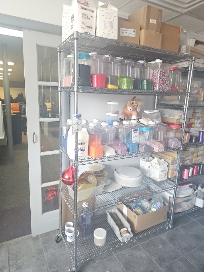 Chrome wire rack