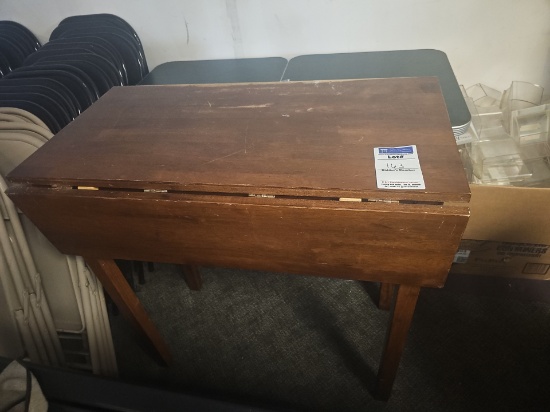Wooden fly table 39" x 15"