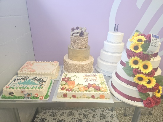 Faux advertising cakes
