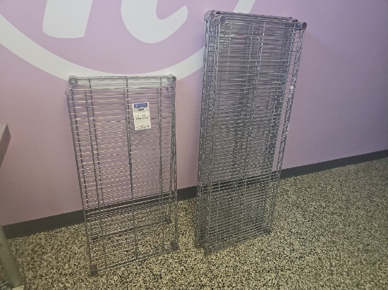 Chrome wire racks (no poles)