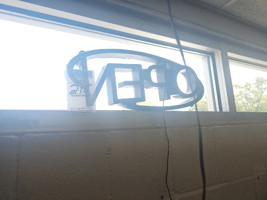 Open lighted sign