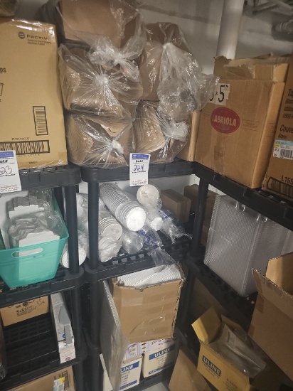 Content of poly shelf with shelf (ask K&L)