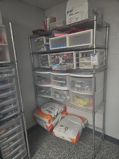 Chrome wire rack 4' x 18"