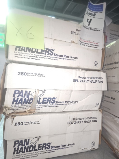 Food graded pan liners Half size