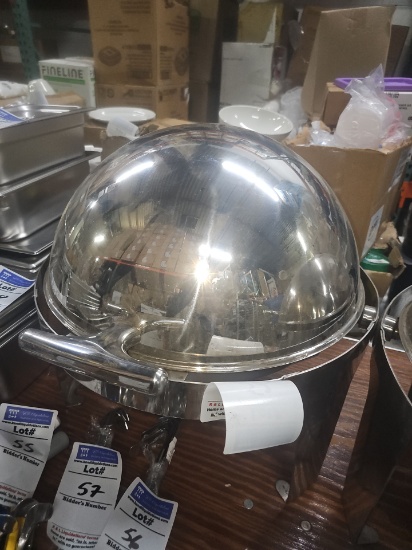 Round chafing dish Chrome