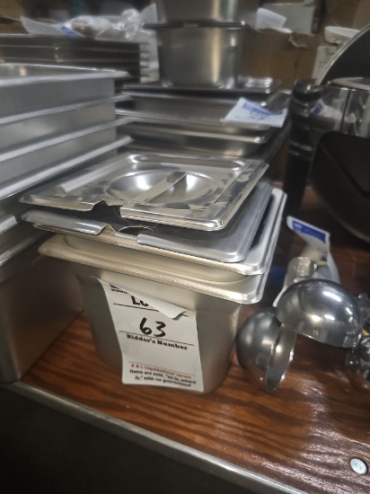 Lloyd Pans Aluminum pans NSF with lids