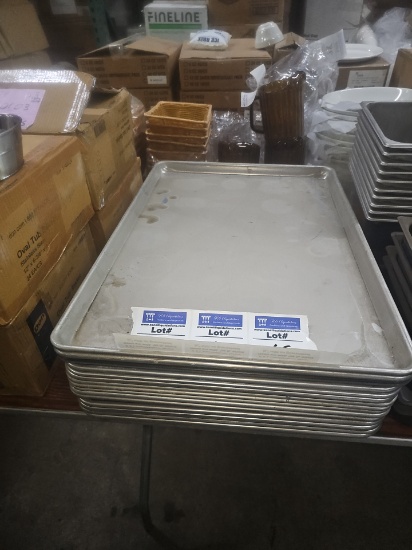 Full size aluminum sheet pans