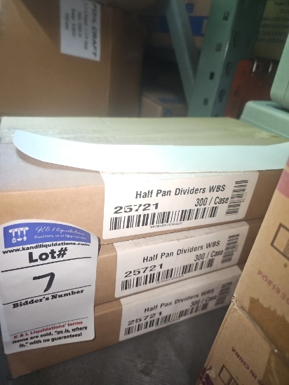 Half Pan dividers