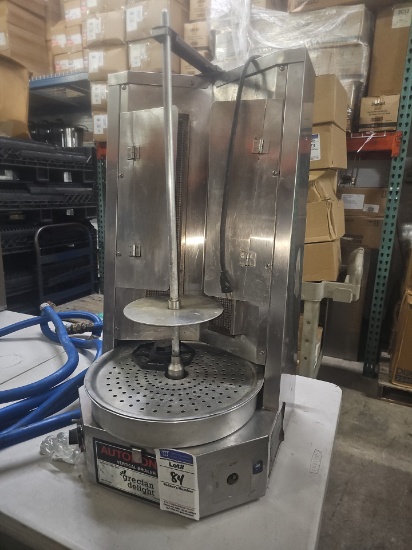Auto Doner Vertical Gas gyro machine