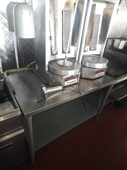 Auto Doner gas Gyro machine Missing parts