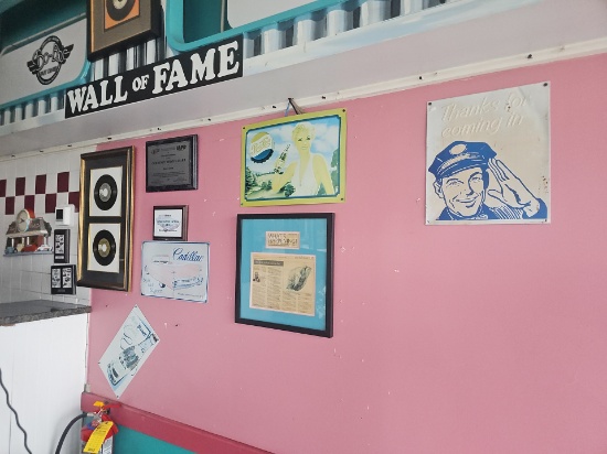 Décor on the wall (ask staff for more information)