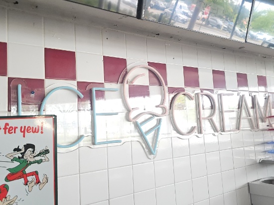 Lighted "Ice Cream"