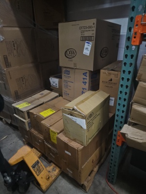 Assorted items on Pallet