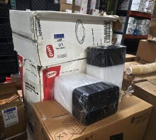 Assorted disposable commercial products