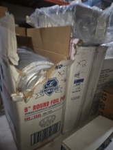 Round Foil 9" pans and Rectangular pans