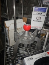 Wedge slicer used