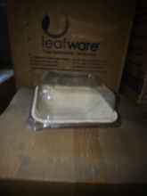 Leaf ware 16oz 100ct with lids