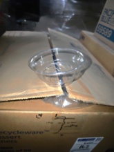 Pet dessert containers 5oz 1000ct
