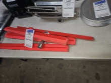 Rubber squeegee with plastic base