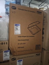 Foam containers 9" x 9"