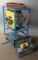 ESAB Model PCM-875 with power cord, torch and accessory box; on blue steel/