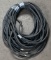 Lot of (2) 1/0 approx 50' welder leads with MPB-1 male/female connections