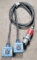 (1) approx 8' 60 AMP,240-600-volt double patch cord