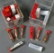 (1) cardboard box of (2) boxes new cutting torch tips: (2) #1s; (7) #2s; (1