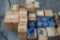 Very large lot - (2) pallets of (30) boxes and coffee cans of 3/8