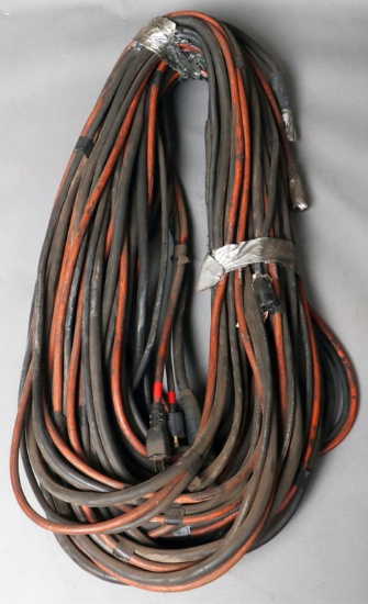 (1) Approximately 100' lead extension cable for Hobart Beta-Mig welder