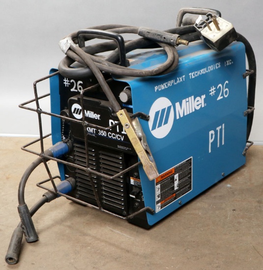 *Miller-XMT/350-CC/CV Auto Line multi-process welder with power cord and gr