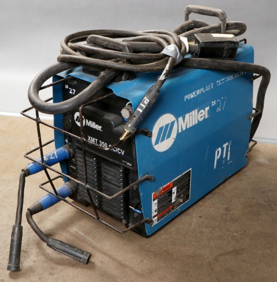 *Miller-XMT/350-CC/CV Auto Line multi-process welder with power cord and gr