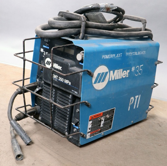 *Miller XMT-MPA Auto Line multi-process welder with power cord and ground l