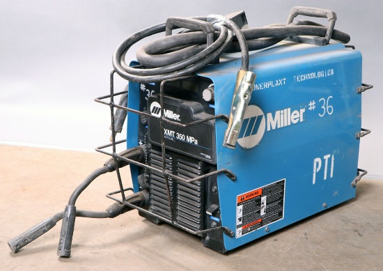 *Miller XMT-MPA Auto Line multi-process welder with power cord and ground l