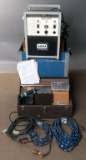 AGM Model 1200-SS Capacitor Discharge Welder with cords, leads, gun and acc