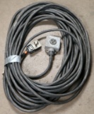 (1) approx 100' 50 AMP, 240-480 volt single box extension