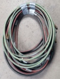 (2) sections 25' each/50' over - oxy/acetylene hoses