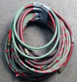 Lot of (4) sections of slicer hose - in 1-50', 1-30' and 2-10' sections (10