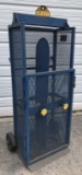 (1) steel/mesh cylinder/bottle lifting cage/cart, 14