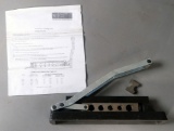 (1) like new in original box Model 855 steel bench top hose crimping tool w