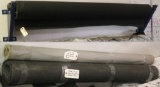 (3) 5' wide partial rolls of welding/burning blanket material (two rolls un