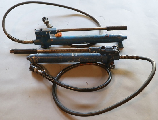 Lot of (2) Porta Power pumps - 10,000 psi