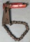 Wheeler hydraulic cast iron chain pipe cutter - up to 8