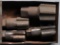 (1) small steel drawer/box of (4) - (2) 2 1/2