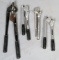 Group of (4) Rigid manual tube benders - 1/4